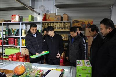 眉縣縣長葉盛強帶隊開展春節前肉制品及副產品加工食品安全專項檢查